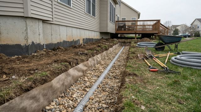 Drainage & French Drains in Canandaigua, NY